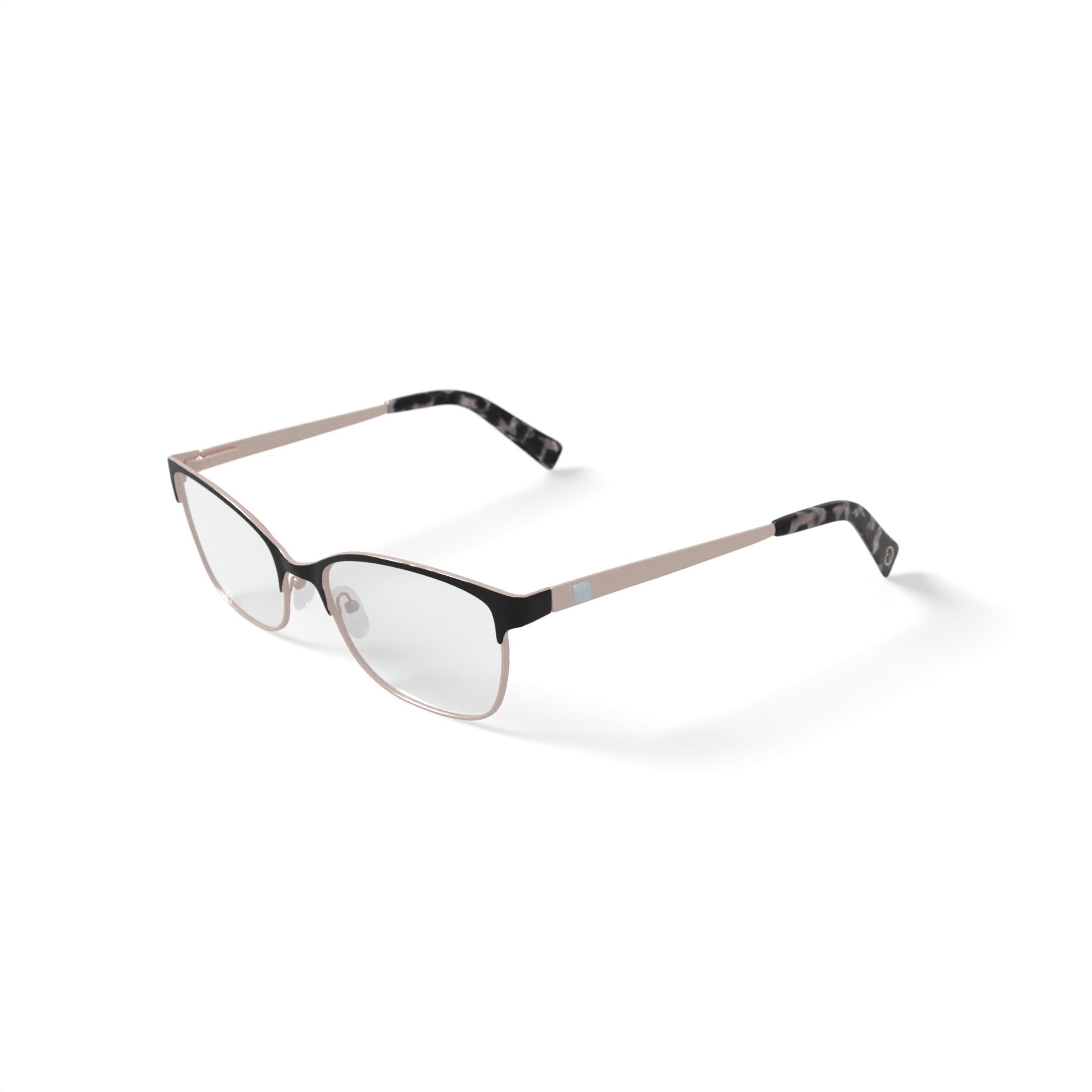 Oscar Women's OSL473 Prescription Eyeglasses with Case, Brown