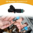 thumbnail image 2 of Inyector de combustible Unique Bargains 1 Pc No.06A906031CP para VW Jetta 2.0L CBPA EA827 2013-2015 para Seat Ibiza 1.6L 2.0L 2009-2014 Coincidencia de flujo del motor de combustible, 2 of 7