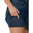 thumbnail image 4 of Lee Women's Midrise Denim Skort, 4 of 7