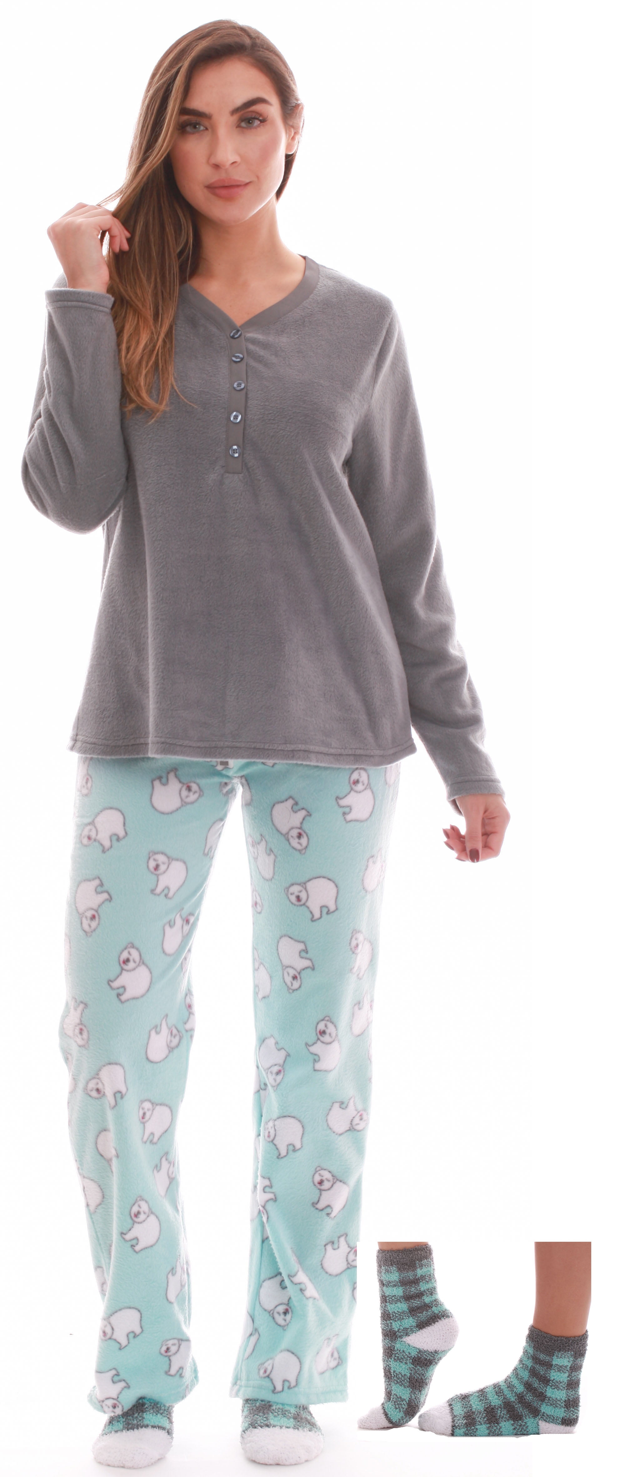 fuzzy pj pants