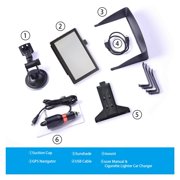 7 Inch 16GB RAM+512MB Car GPS Navigation Sat Na AV-IN Bluetooth WIFI FM Transmitter Free Maps+Sunshade ,Easy to Operate