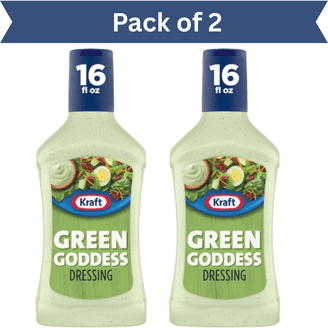 Kraft Creamy Green Goddess Salad Dressing, 16 fl oz Bottle - Walmart.com Kraft Creamy Green Goddess Salad Dressing, 16 fl oz Bottle - Walmart.com