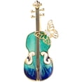thumbnail image 1 of Épingle à Violon pour Décoration en Alliage avec Design Papillon Multicolore pour Chapeau 1 Pce, 1 of 7