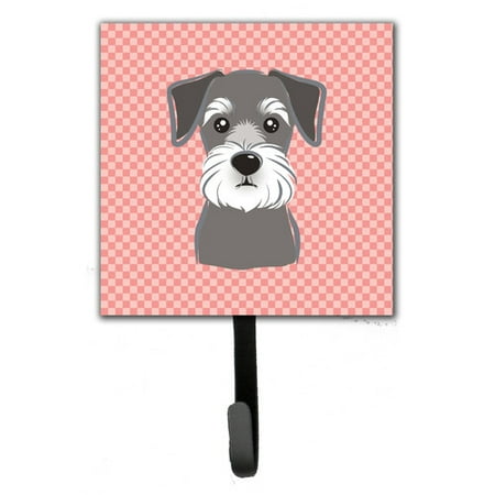Caroline's Treasures Checkerboard Schnauzer Wall Hook
