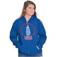 thumbnail image 4 of Crush For The Slush Puppie Logo Zip Up Hoodie Men's Women's Brisco Brands M, 4 of 6