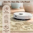 thumbnail image 6 of Design&I 3'x5' Ultra Soft Throw Mat, Neutral Beige Boho Botanical Panel Vintage Distressed Cream None Fluffy Washable Easy Care Indoor rug for Bedside Hallway, 6 of 7