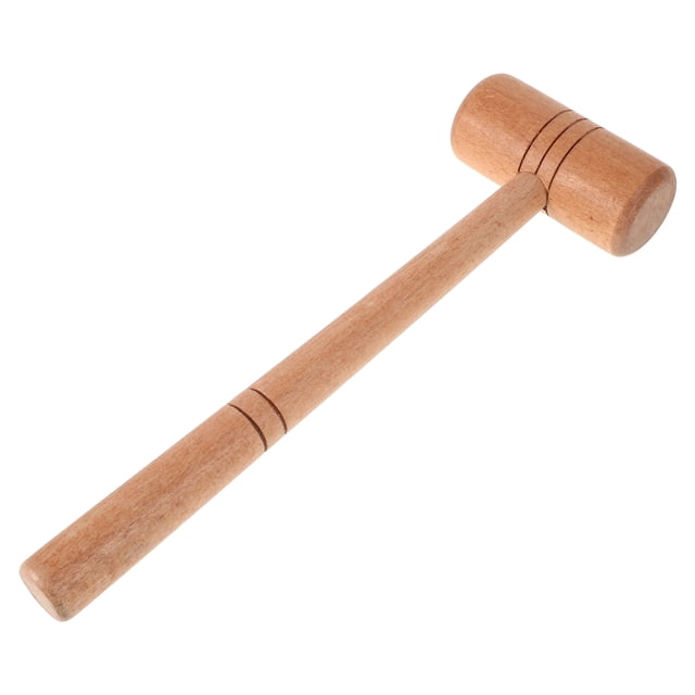 MOVTOTOP 1Pack Jewelry Hammer Wooden Handle For Artisans Shaping Repairing Ergonomic Design