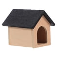thumbnail image 1 of Casa de muñecas Mini perrera para perros Perrera para perros pequeños Juguete para casa de muñecas Miniaturas Perrera de madera, 1 of 8