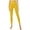 Yellow #1, variant on pstuiky Leggings for Women, Women Solid Color High Waisted Yoga Pants Stretch Workout Leggings Yoga Leggings Black s