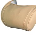 thumbnail image 2 of Almohada de soporte para la cabeza del asiento de coche, almohada de cuero para el cuello del asiento del coche para Tesla modelo 3 X S, 2 of 7