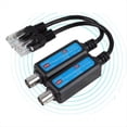 thumbnail image 4 of 1Pair 10/100Mbps 1CH Passive IP Network Coaxial Transmitter Receiver Extender for IP NVR Camera Extender over Coax, 4 of 5