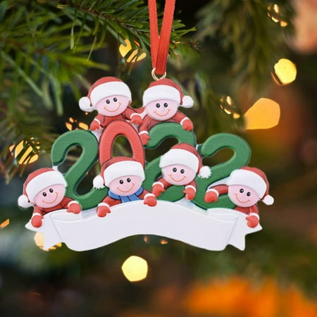 

Pgeraug Pendant Geometric Hangs Whole Family Print Shape Commemorate 2022 Christmas Ornament Christmas Whole Family Ornament Christmas Gift Hangs E