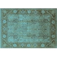 thumbnail image 1 of Ahgly Company Indoor Rectangle Oriental Light Blue Traditional Area Rugs, 3' x 5', 1 of 4