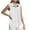 White, variant on Button Down Shirts for Women Sleeveless Summer Work Blouses Trendy Polka Dot Printed Shirt Tops Lapel Work Office Blouse Comfy Soft Casual Shirt
