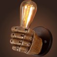 thumbnail image 1 of Decoración de luz, lámpara de pared con agarre de mano, lámpara de estilo retro, rendimiento finamente sintonizado, 1 of 5