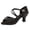 Black, variant on Women's Latin Dance Shoes Satin Professional Ballroom Salsa Practice Performance Dance Shoes White