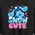 thumbnail image 3 of Blue's Clues & You! - Snow Cute - Toddler And Youth Crewneck Fleece Sweatshirt, 3 of 5
