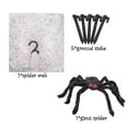 thumbnail image 4 of Pompotops Up to 50% off, Halloween Decorations Outdoor Decoration Cobwebs And Spider, 4 of 9
