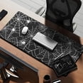 thumbnail image 2 of Long Mouse Pads for Desk,Halloween Spider Webs with Spiders Desk Mats on Top Of Desks, Desk Mouse Pad Extra Large with 3mm Non-Slip Base and Stitched Edge for Gaming,Office,Work,Home 35.4x15.7in, 2 of 5