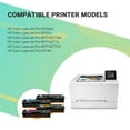 thumbnail image 4 of 201X 201A 6-Pack Compatible Toner Cartridge for HP CF400X 201X M252dw M252n MFP M277dw M277n M277c6 M274n with Chip (Black), 4 of 11