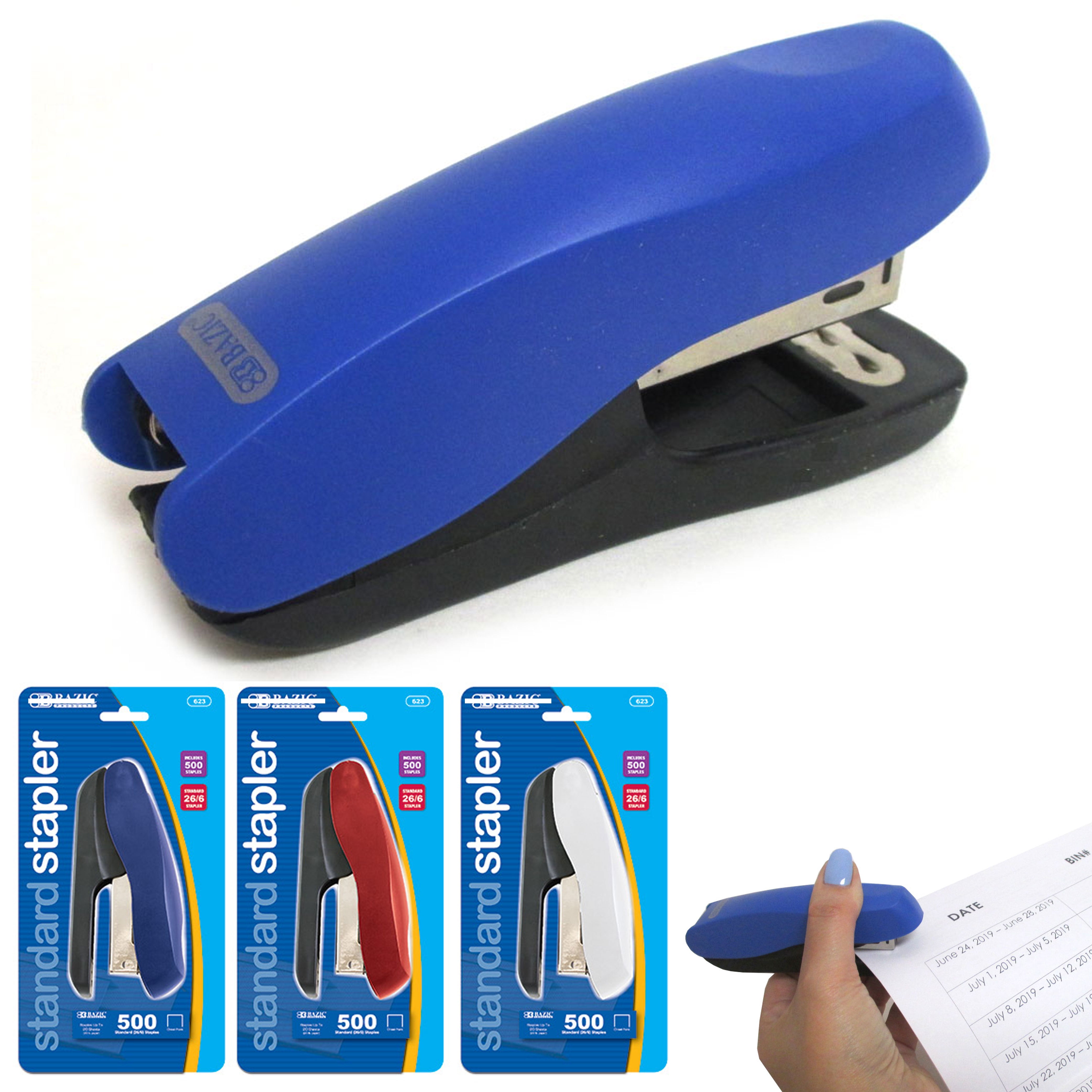 Desk Stapler Paper Commercial Manual Office Desktop Standard