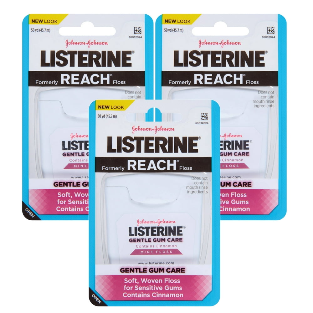 Listerine Gentle Gum Care Woven Floss (was Reach Gentle Gum Care 50