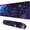 Galaxy Nebula Universe Space, variant on Desk Mat, Galaxy Nebula Universe Space Extended Gaming Mouse Pad Large, Big Mouse Pad with Non-Slip Base and Stitched Edge, Long Computer Keyboard Mouse Mat for Home Office