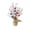 A, variant on Memorial Day Saving!4th of July Decor, 19.6in Independence Day Themed Artificial Decorative Tree Red White Blue Star Decorative Tree For Holiday Arrangements Patriotic Flower Themed Floral Decor
