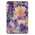 thumbnail image 2 of Purple Watercolor Floral Seamless Pattern Picnic Blanket Waterproof Outdoor Beach Blanket Hand-held Pad Suitable for Travel, Camping, Beach, Family Gatherings, 2 of 8