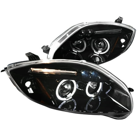 - Spec-D Tuning Jet Black 2006-2011 Mitsubishi Eclipse Led Dual Halo Projector Headlights Pair 2006 2007 2008 2009 2010 2011