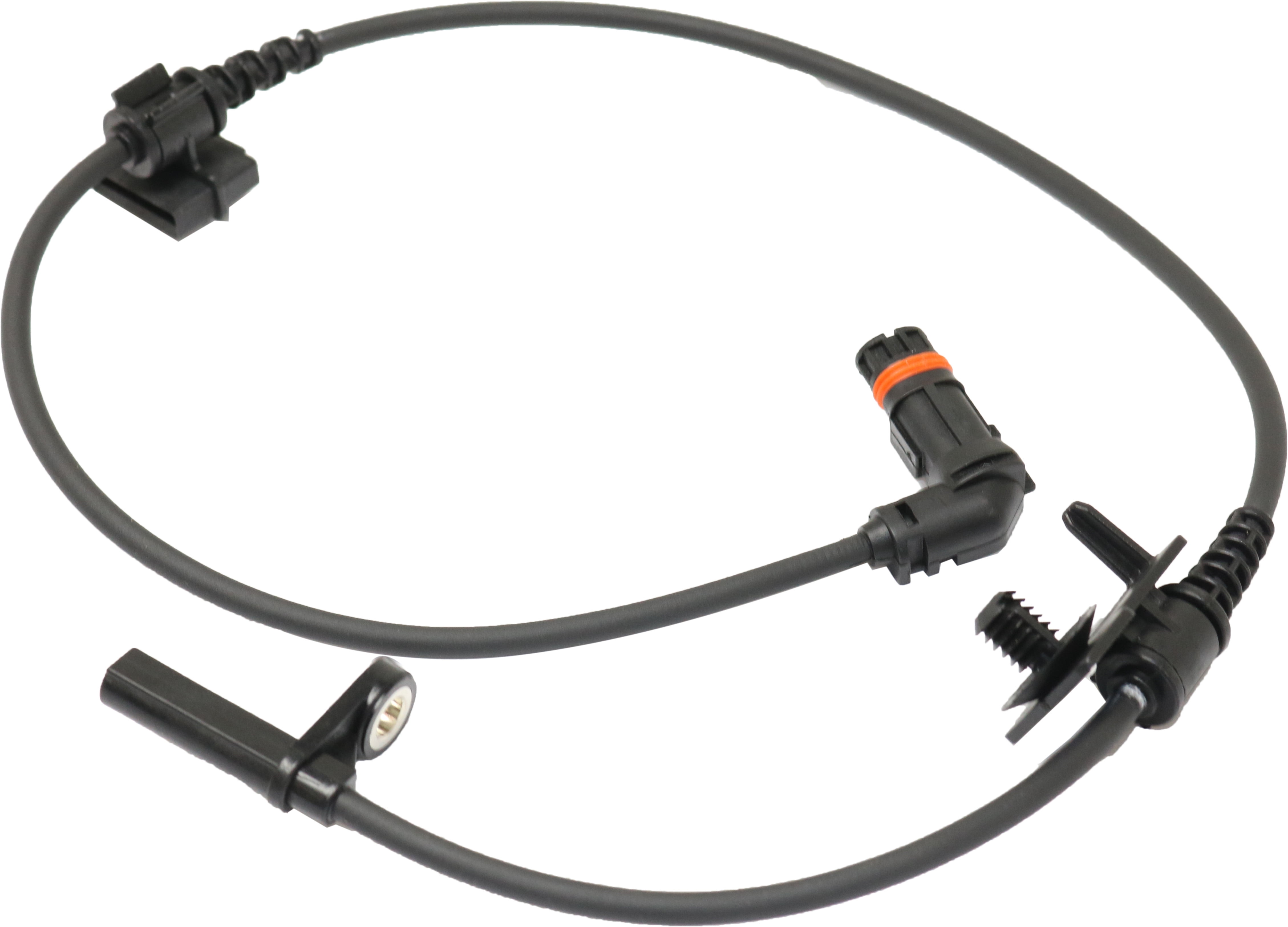 ABS Speed Sensor Compatible with 2009-2010 Chrysler 300 2008-2010 Dodge Challenger 2009-2010 Dodge Charger Front, Driver or Passenger Side 8 Cyl 5.7L Female Connector Pin Type 2-Prong Terminal