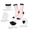 thumbnail image 3 of Fuzoiu Cute Bunny Print Kids Socks For Boys Girls,Grip Crew Socks with Non Slip,Lightweight Stretch Crew Socks,Toddlers Crew Boot Socks, 3 of 5