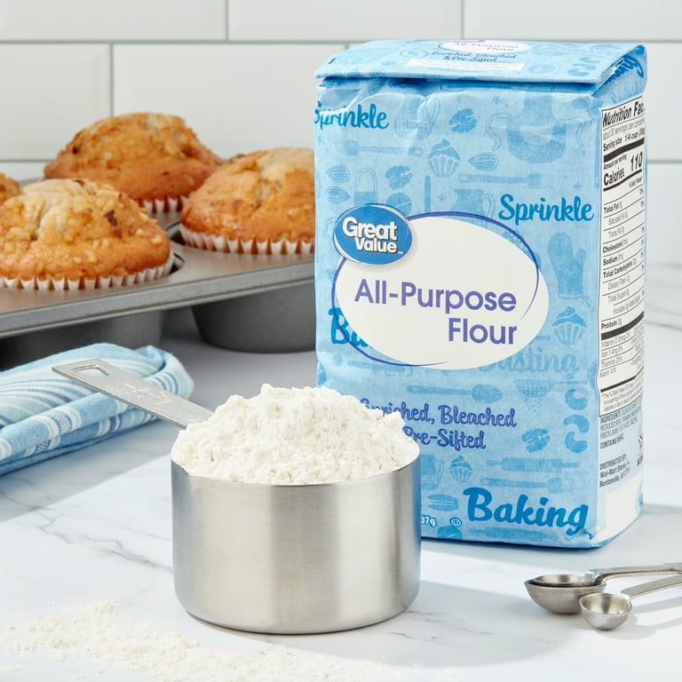 Great Value All Purpose Enriched Flour 2LB Bag