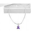 thumbnail image 2 of Small Purple Ribbon Necklaces, 2 of 3