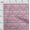 Blush Pink, variant on oneOone Organic Cotton Poplin Twill Fabric Stripe|Leaves & Hen Block Fabric Prints By Yard 42 Inch Wide