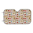 thumbnail image 7 of Fotbe Hot Dog Pizza Car Windshield Sunshade | Sun Visor Protector Front Window Shade, Keeps Out UV Rays, Keeps Your Vehicle Cool-Medium, 7 of 7