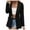 Black, variant on BangWanChi Blazers for Women Business Women's Casual Lightweight Blazer Open Front Lapel Long Sleeve Jacket Suits Work Office Jackets Blazer For Daily/Work
