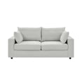 thumbnail image 2 of Modern 78" Upholstered Sofa with Deep Cushions & Removable Pillows, 2 of 7