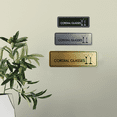 thumbnail image 3 of Signs ByLITA Standard Cordial Glasses Door or Wall Sign Easy Installation | Durable Construction | Kitchen Essentials | Hygiene | AirBnB Signs Sign (Black) - Medium, 3 of 7