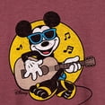 thumbnail image 3 of Disney - Mickey & Friends - Guitar, Flipflops & Sunglasses - Women's Lightweight French Terry Long Sleeve Shirt, 3 of 5