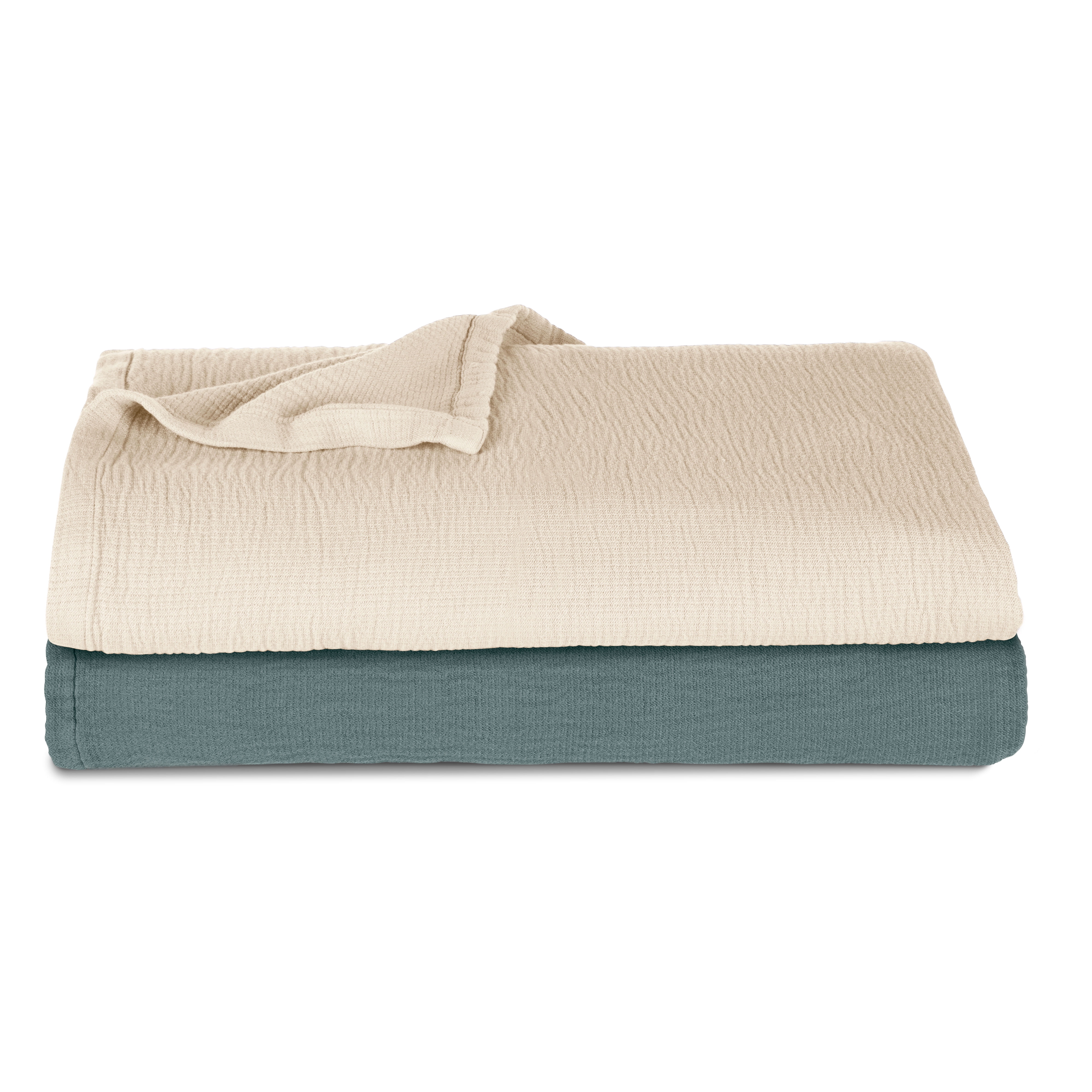 Allswell Matelasse Bed Blanket, Vanilla Dream, Full/Queen Size