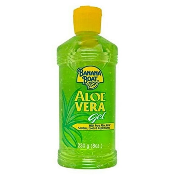 2 Pack Banana Boat Soothing Aloe After Sun Gel With Pure Aloe Vera 16 Oz Each