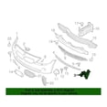 thumbnail image 5 of For E85 E86 Z4 Series 2003-2008 Front Bumper Support Brackets Front Left 51117165179, 5 of 5