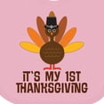 thumbnail image 4 of Inktastic My 1st Thanksgiving Turkey Boys or Girls Baby Bib, 4 of 4