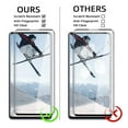 thumbnail image 5 of For Samsung Galaxy S23 Ultra Screen Protector Tempered glass Protective Film [3D Curved Full Coverage] [9H Hardness] [No bubbles] [Case Friendly] [ Clear Black ], 5 of 7