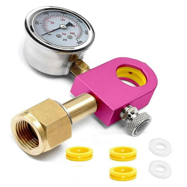 W21.8-14 CO2 Quick Refilling Adapter,for Terra/Duo/Art Pink Co2 Cylinder,Adapter for Filling Pink Co2 Cylinder