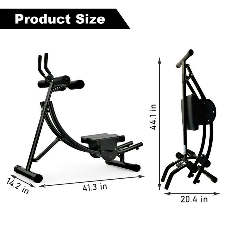 【新品】AB crusher Amazon.com: AB Workout Equipment, Foldable Coaster Abdominal