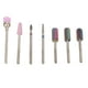 thumbnail image 4 of Juego de 7 brocas para uñas Ticfox Acero INOXIDABLE Gel de ELIMINACIÓN rápida, 4 of 14