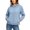 Light Blue, variant on Ke1Clo Women's Summer Sun Protection Jacket Lightweight Packable Hooded Zip Up Solid Color Casual Loose Fit Long Sleeve Travel Outerwear