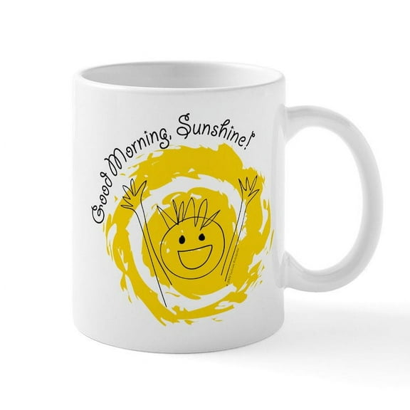 CafePress - Good Morning Sunshine! Mug - 11 oz Ceramic Mug - Novelty Coffee Tea Cup